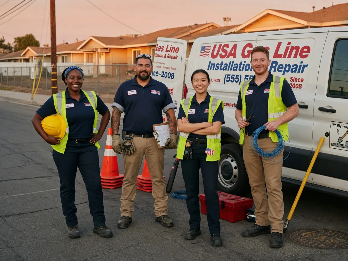 Gas Line Installation company in Watson, IL
